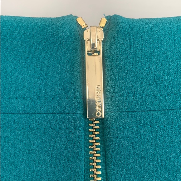 💚NWT Green Calvin Klein Dress - Picture 3 of 7